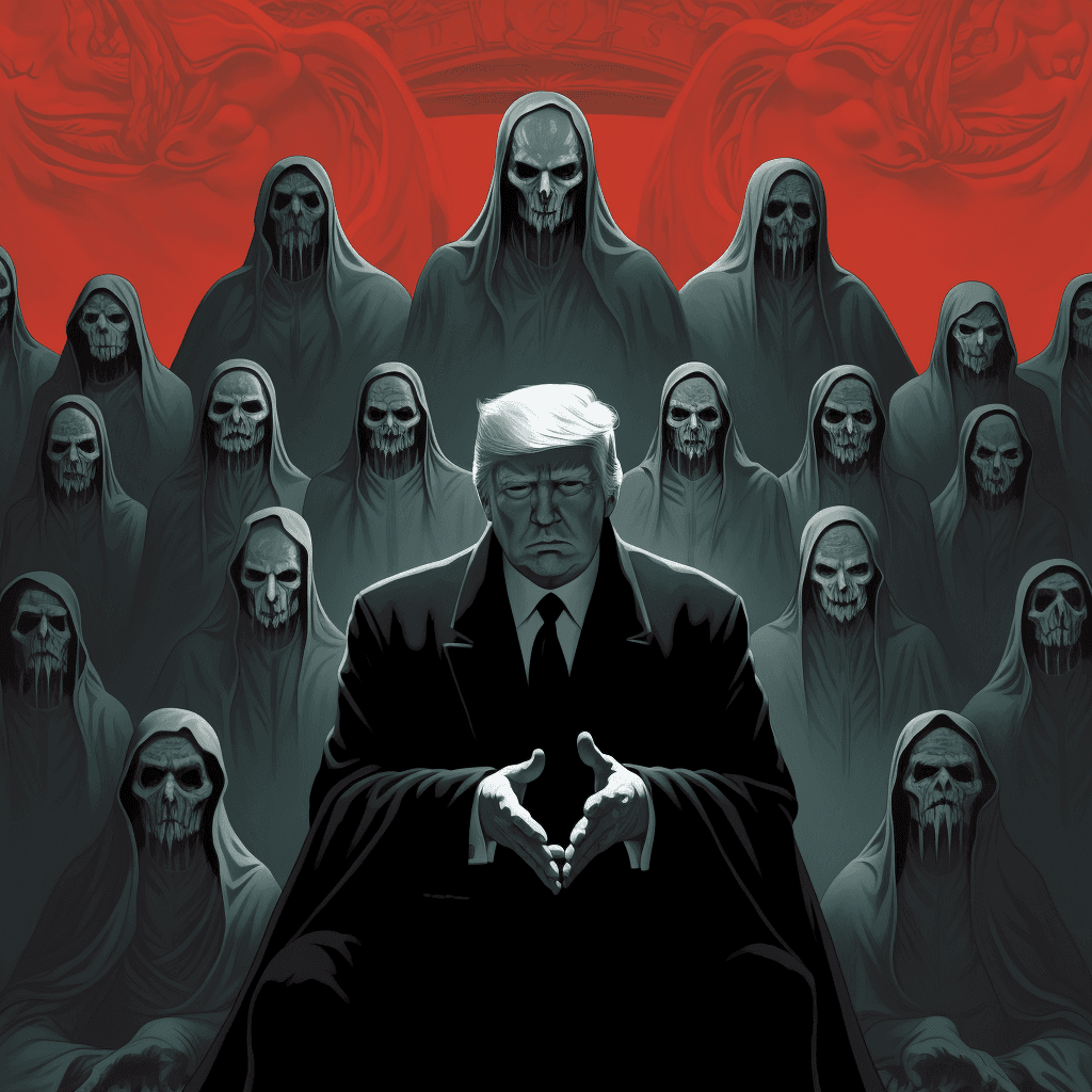 AI generated: The cult of Donald Trump