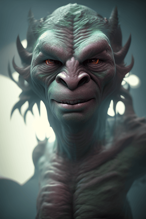 AI generated: bogtroll, secret, sneaky, devious, masters, 8k, nanites, no errors, perfect, volumetric lighting