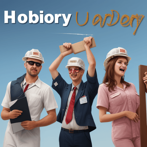 AI generated: Various professions celebrate Labor Day
