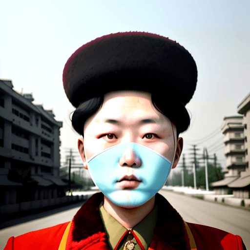 AI generated: selfie of a North Korea citizen at Pyongyang street
Negative prompt: easynegative (epicnegative:0.9)...