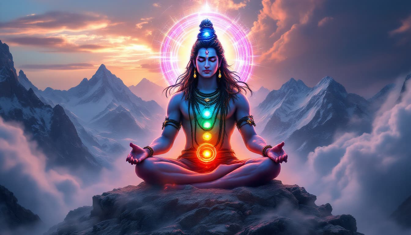 AI generated: "Generate an ultra-high-resolution, photorealistic image of Lord Shiva, the supreme Hindu deity, sea...