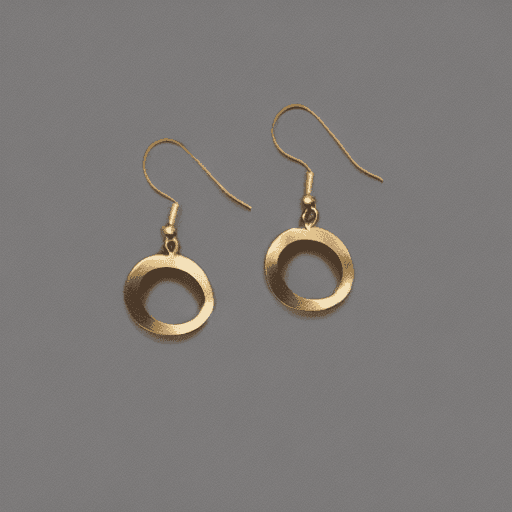AI generated: Photo of a ultra realistic earring