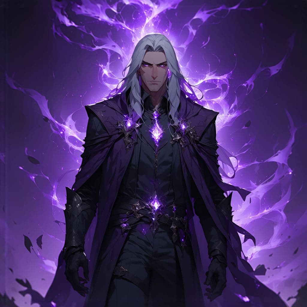 AI generated: Um jovem e incrivelmente belo ser eldritch, 'The Benibone,' projetado no estilo de anime de Castleva...