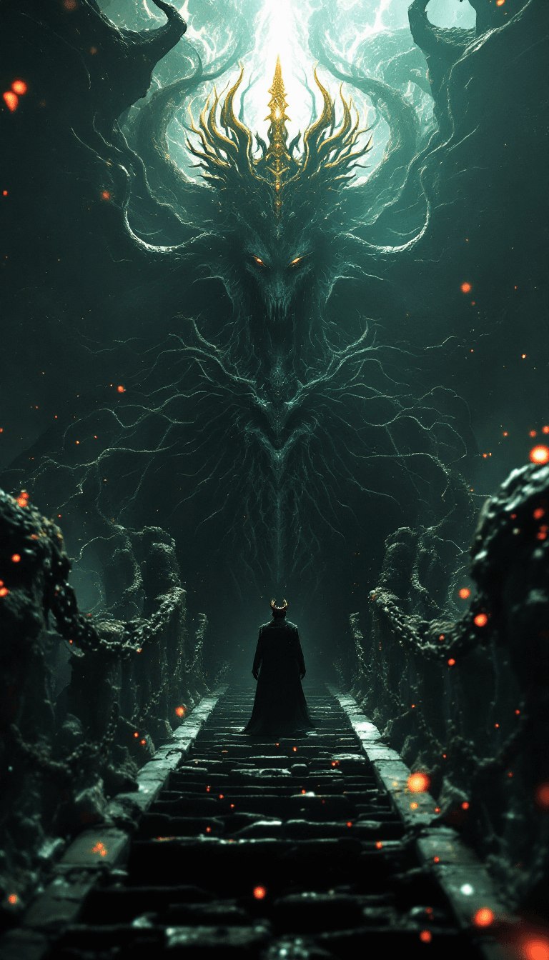 AI generated: Hyperrealistic art concept art cinematic film still comic Renaissance style (angelarium:1.1). god of...