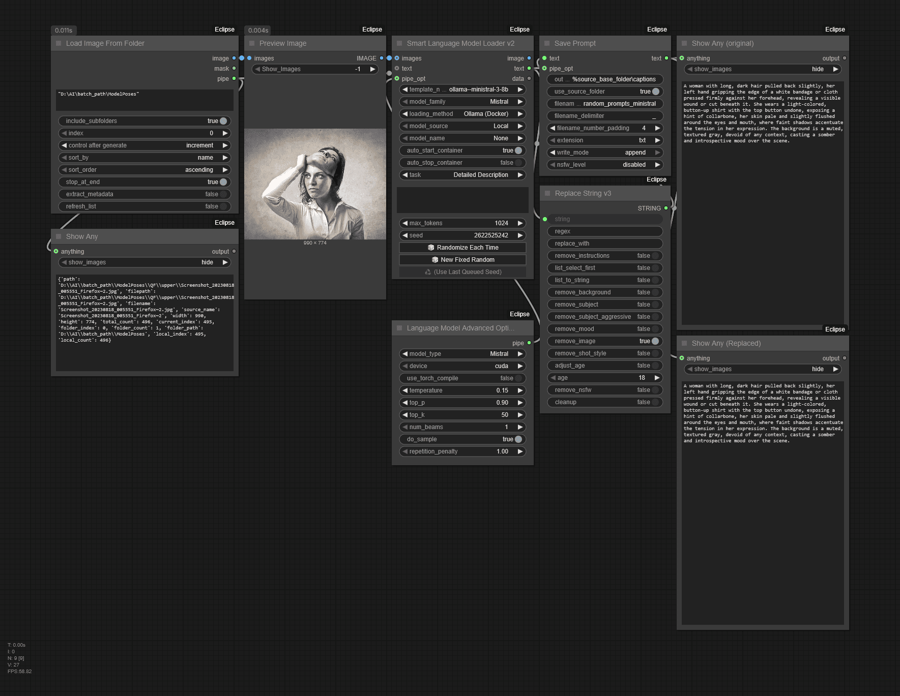 Batch Captioning Workflow