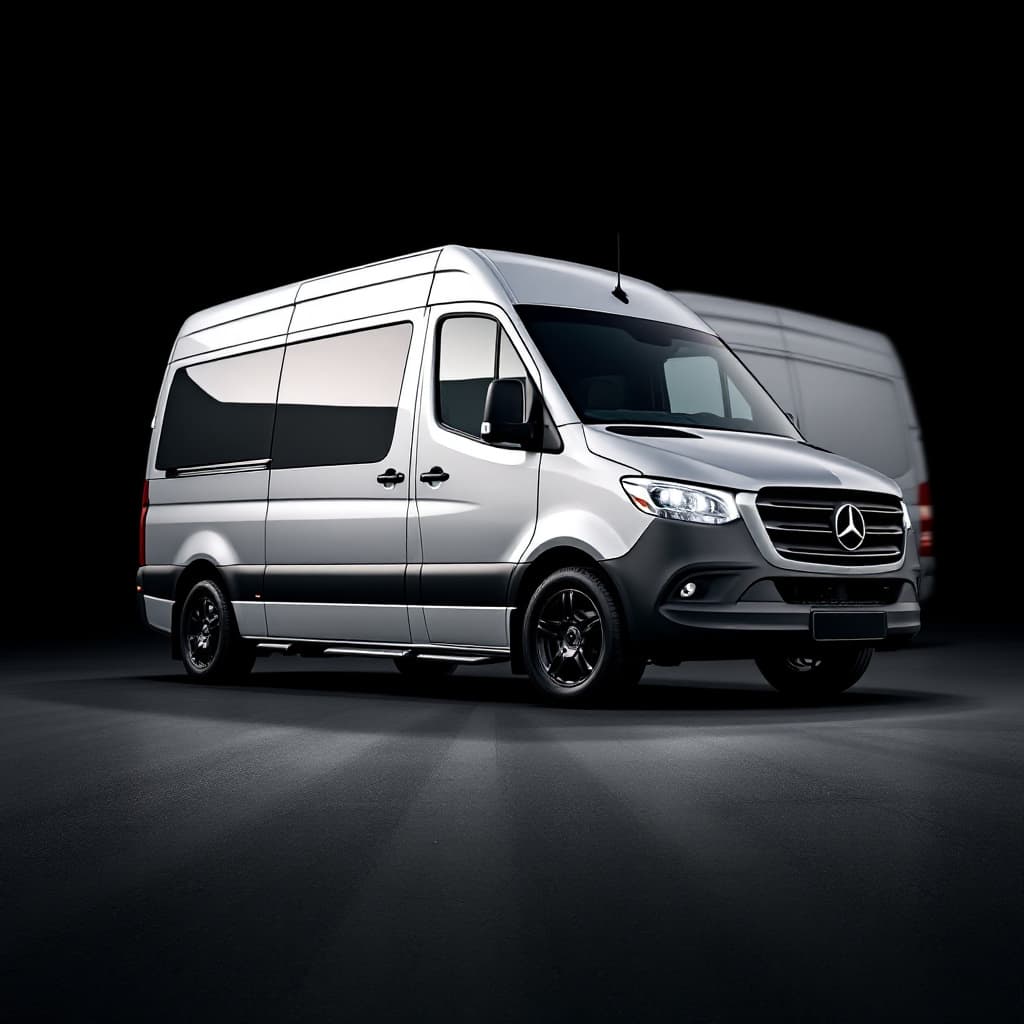 AI generated: erstelle einen echten sprinter von mercedes benz
