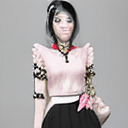 AI generated: (Masterpiece, Award winning , Best Quality:1.2), art by Shintaro Kago, solo, menhera, Yamikawa Punk,...