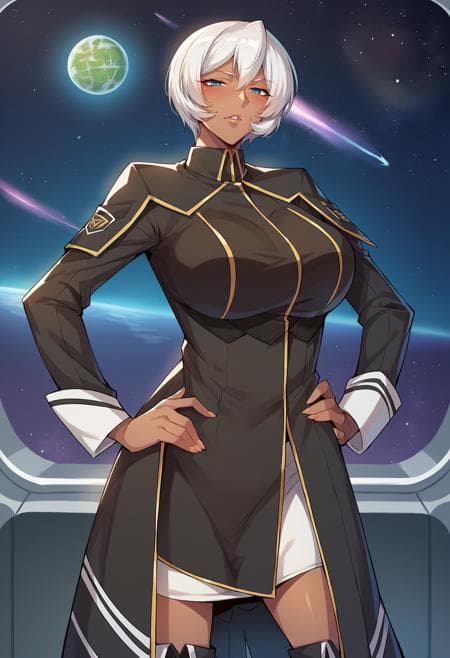 Kiria Jef (Kangoku senkan 2) PonyXL / NoobAI EPS Illustrious / V-pred / SD 1.5
