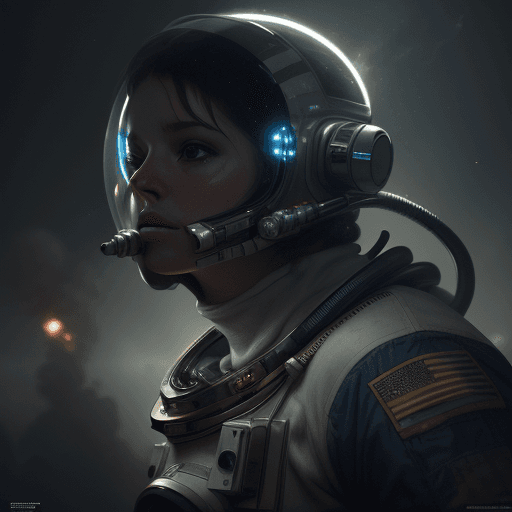 AI generated: , Astronaut, beautiful body and face,very breathtaking beautiful image, cinematic, 4k, epic Steven S...