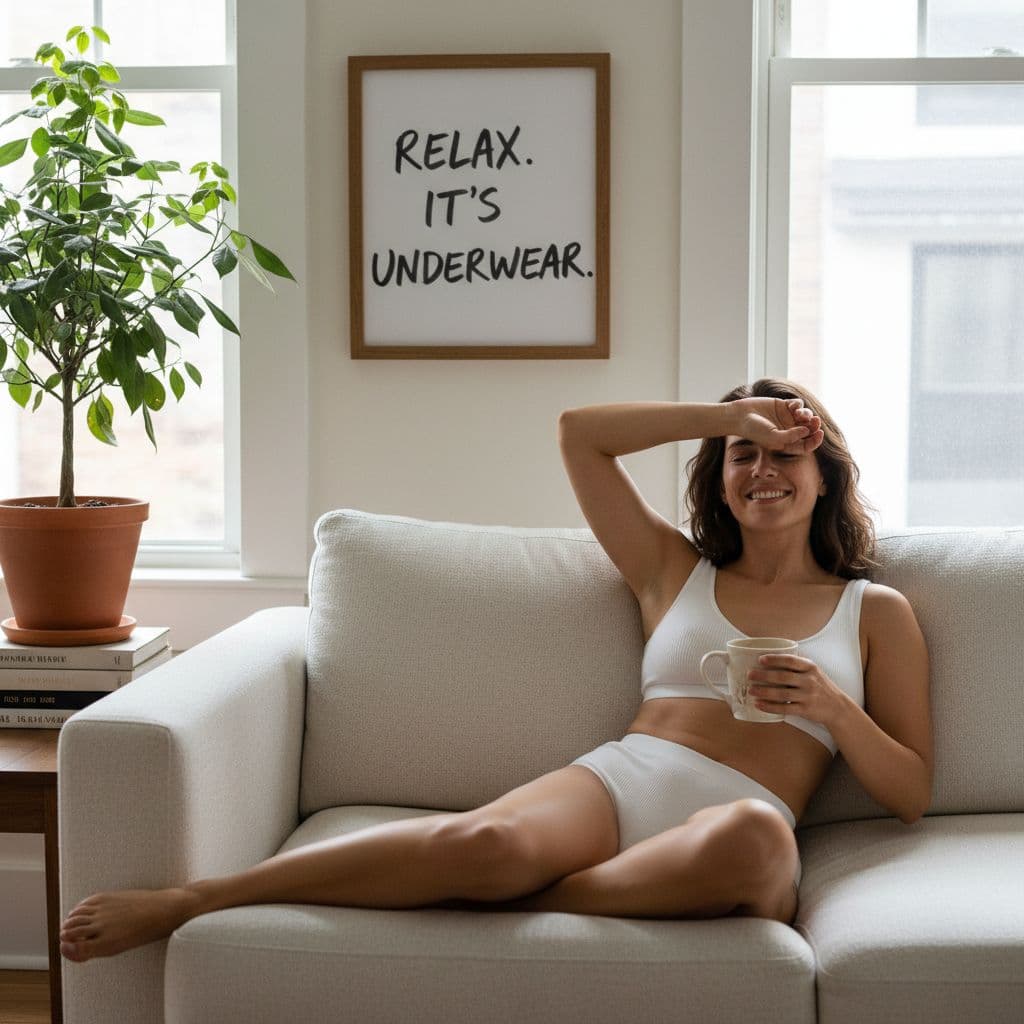 AI generated: Relax. it´s underwear.