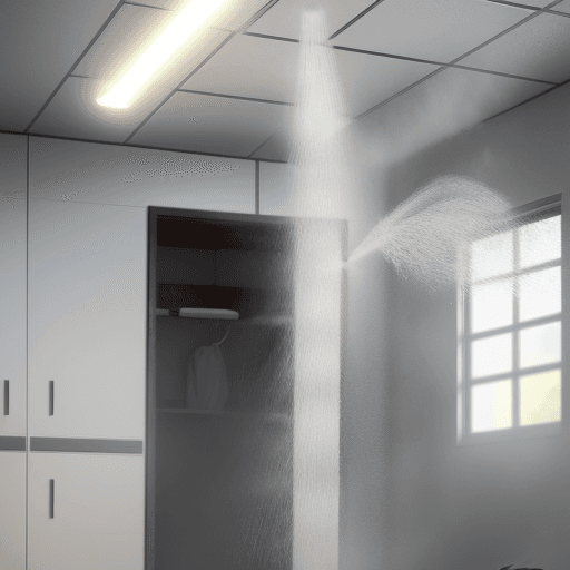 AI generated: a spray dryer