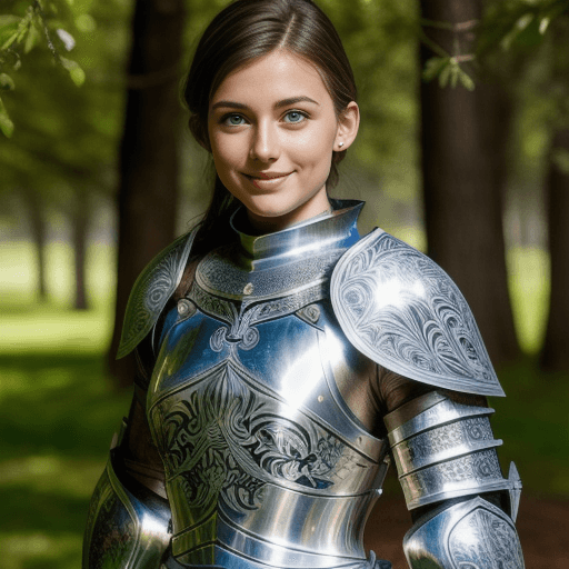 AI generated: real photo, portrait of Beautiful 23 year oldeuropean girl with small waist, blue eye, cropped hair,...