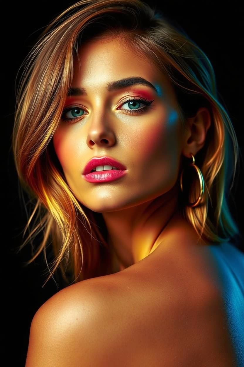 AI generated: "Fine art photography masterpiece, warm tones, soft dark lighting, gentle illumination, vibrant comp...