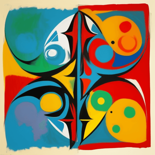 AI generated: arte abstracto picasso estilo