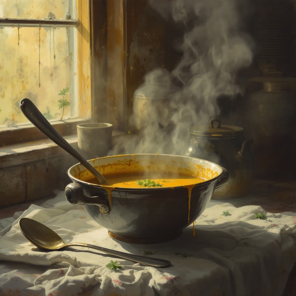 AI generated: the worst soup made by the most heinous grandma