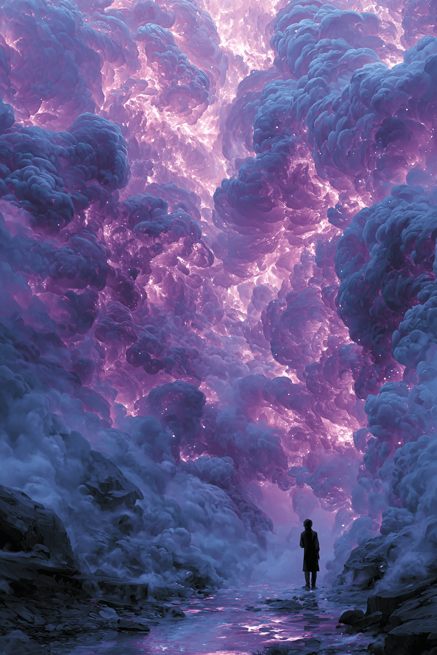 AI generated: Nebulous Resolve --ar 2:3 --stylize 1000