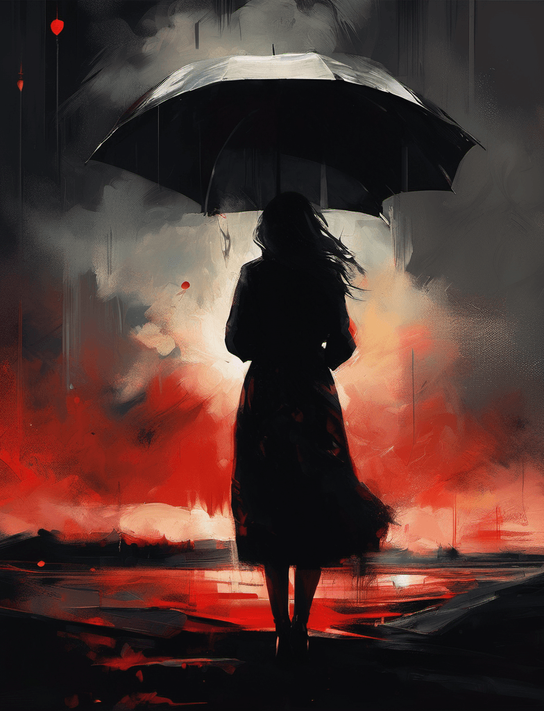 AI generated: I just wanted to love you and nothing more, heartbreaking composition, nostalgic illustration, digit...