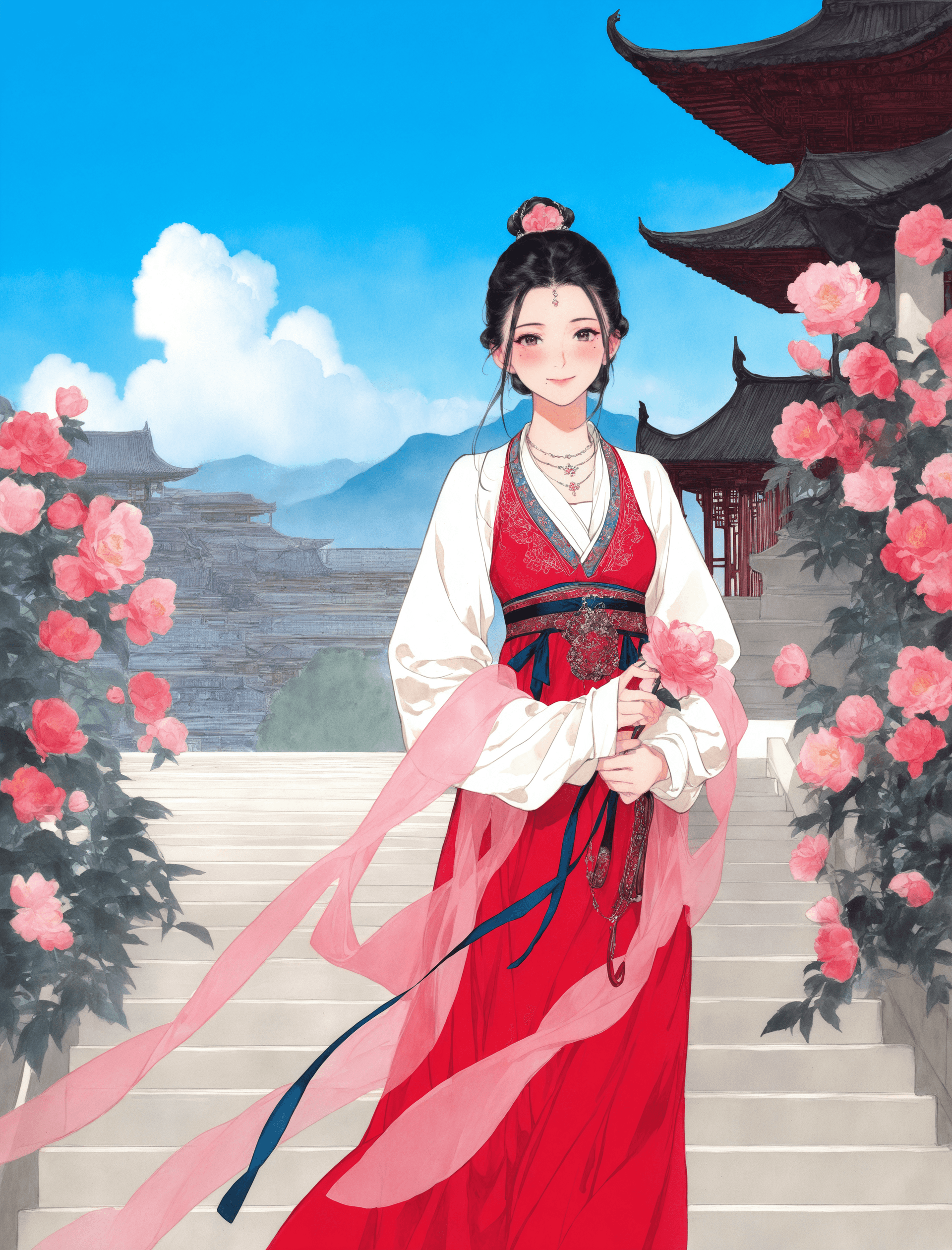 Ink mixed style-混合水墨风格 (NOOB V-PRED) - Image 4