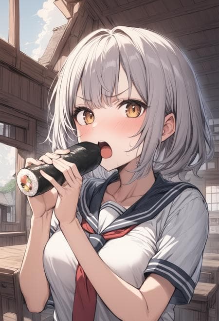 [Illust&XL] ehoumaki / makizushi / 恵方巻 / 巻き寿司 / 節分