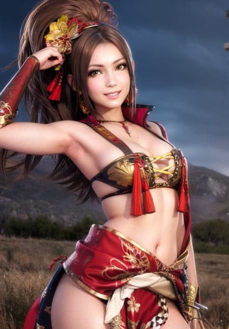 Kaihime (Samurai Warriors & Warriors Orochi) 戦国無双＆無双大蛇 甲斐姫