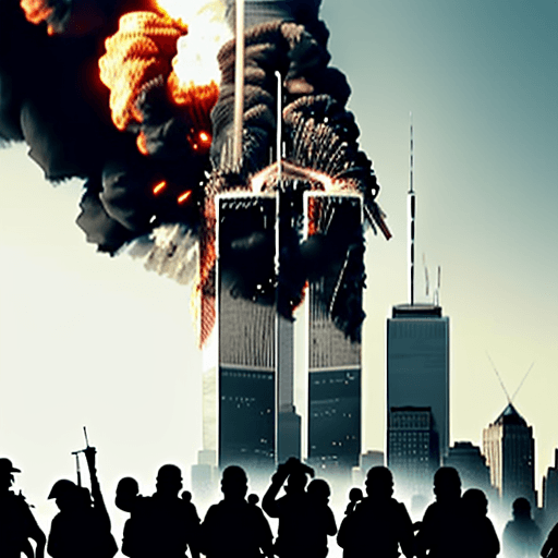 AI generated: 9/11 battle royale
