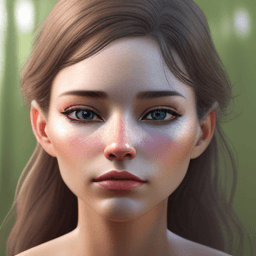 AI generated: make her look more natural and realistic.