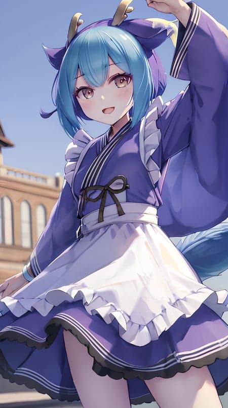 Laundry Dragonmaid LoRA (Yu-Gi-Oh! TCG card)