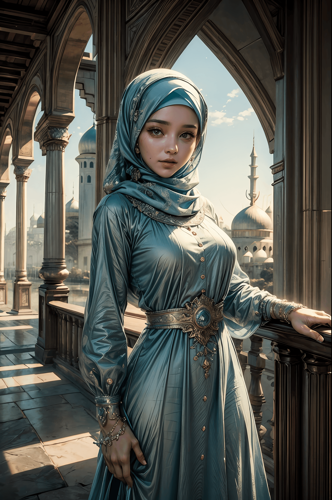 AI generated: ((Best quality, 8k, Masterpiece :1.3)), Sharp focus :1.2, A pretty woman perfect figure :1.4, (Wet t...