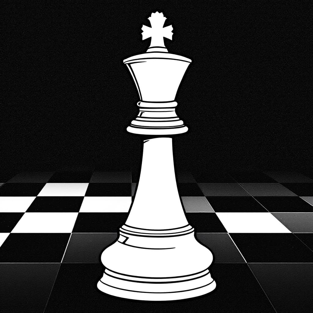 AI generated: create an image of a chess piece called a ROOK, but keeping to the official patterne