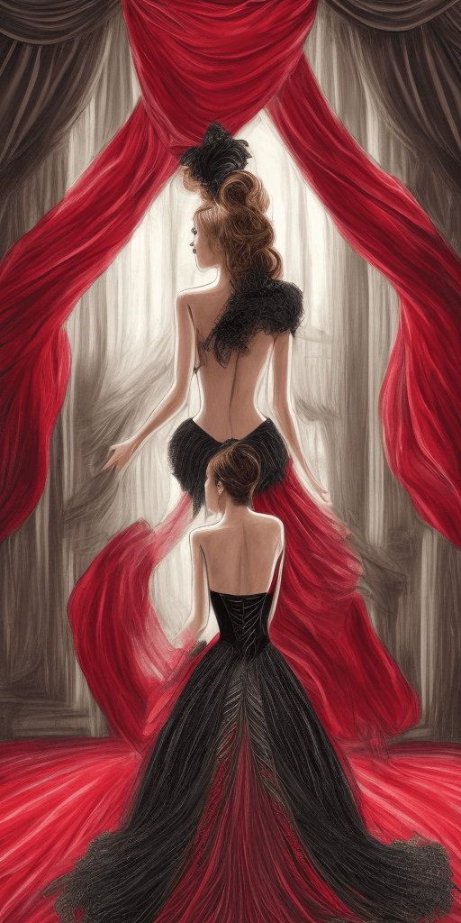 AI generated: Insanely detailed_(photorealistic full-body shot capturing the back view of a woman:2.7)_masquerade ...