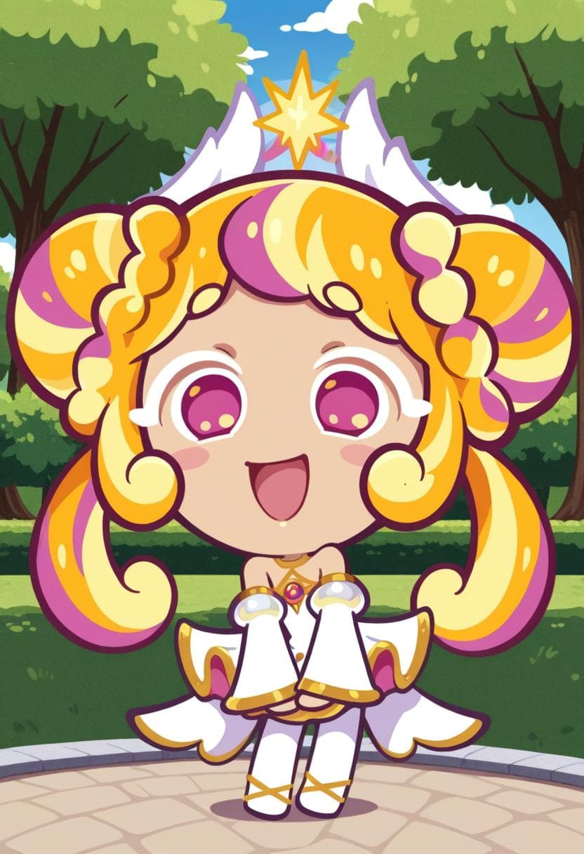 rainbow sherbet cookie (cookie run) - Image 1