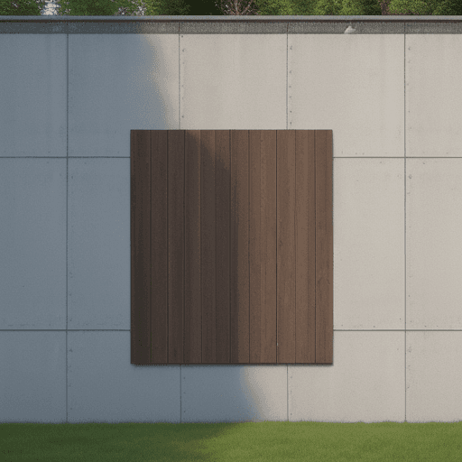 AI generated: Wall, front view, texture