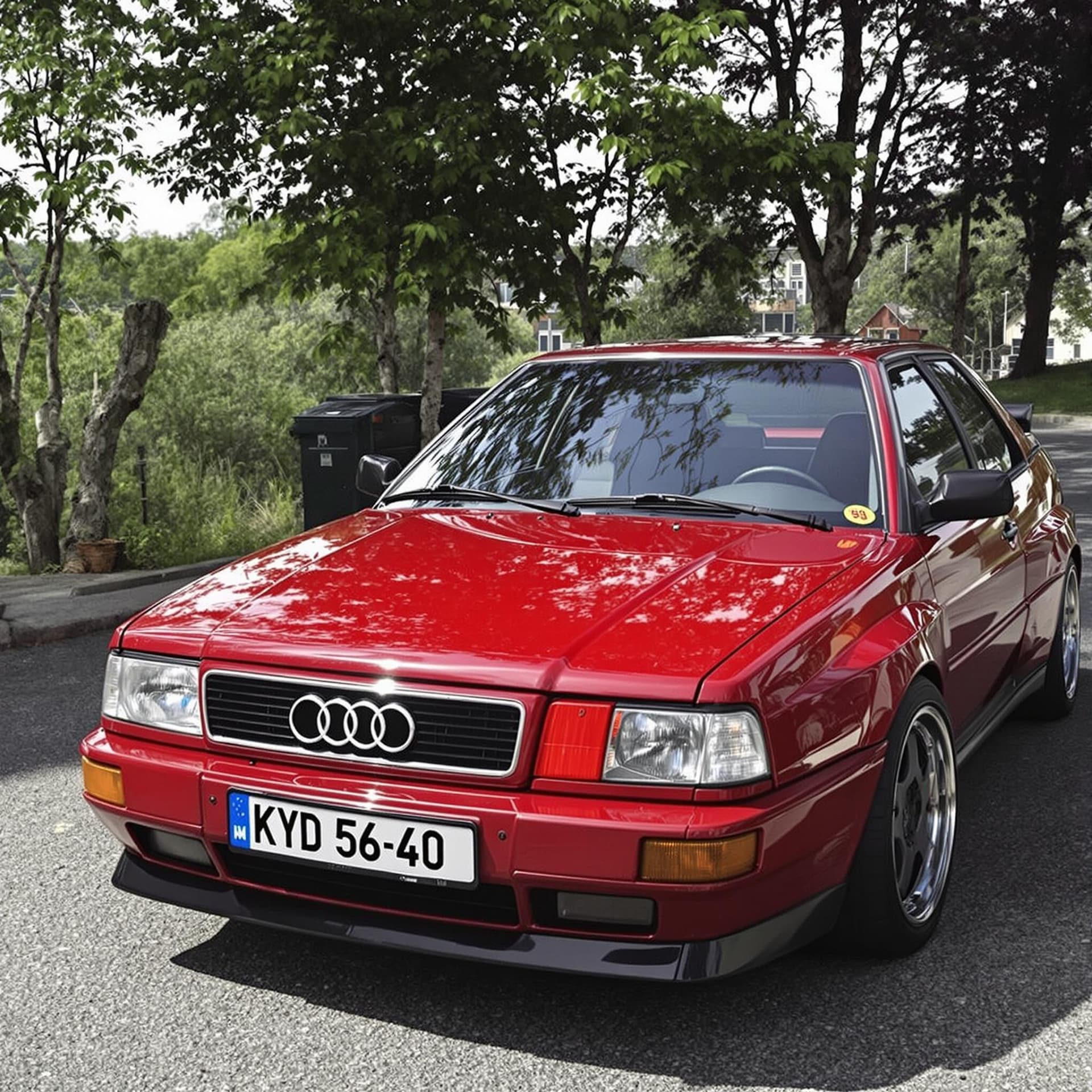 AI generated: Audi 90 B3 Quattro.