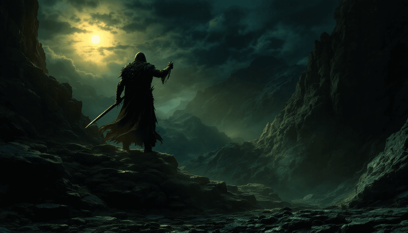 AI generated: Though the shadows lengthen, and fear takes hold
A warrior's spirit, forever bold
We face the unknow...