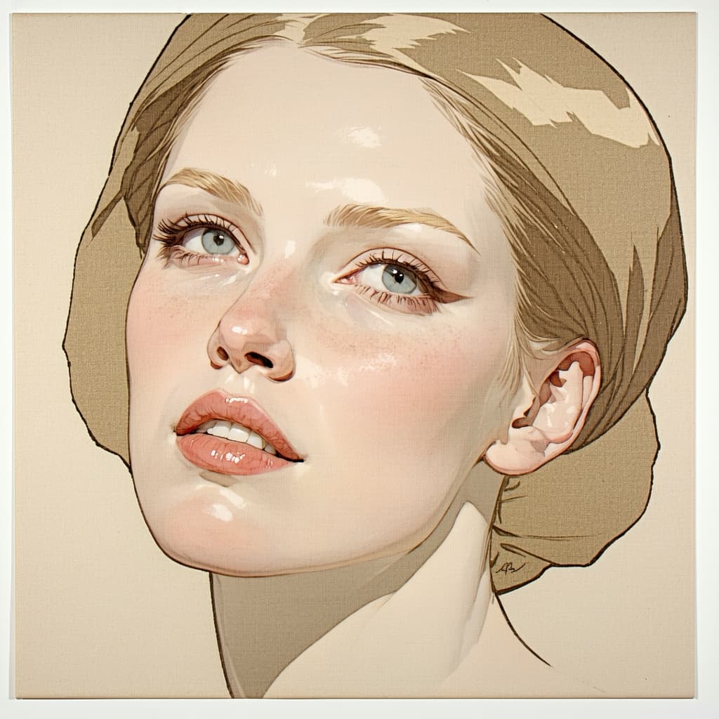 AI generated: inspired by the techniques of (((Joseph Christian Leyendecker))), featuring (bold brushwork) illustr...