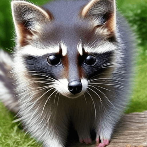AI generated: cat and raccoon hybrid