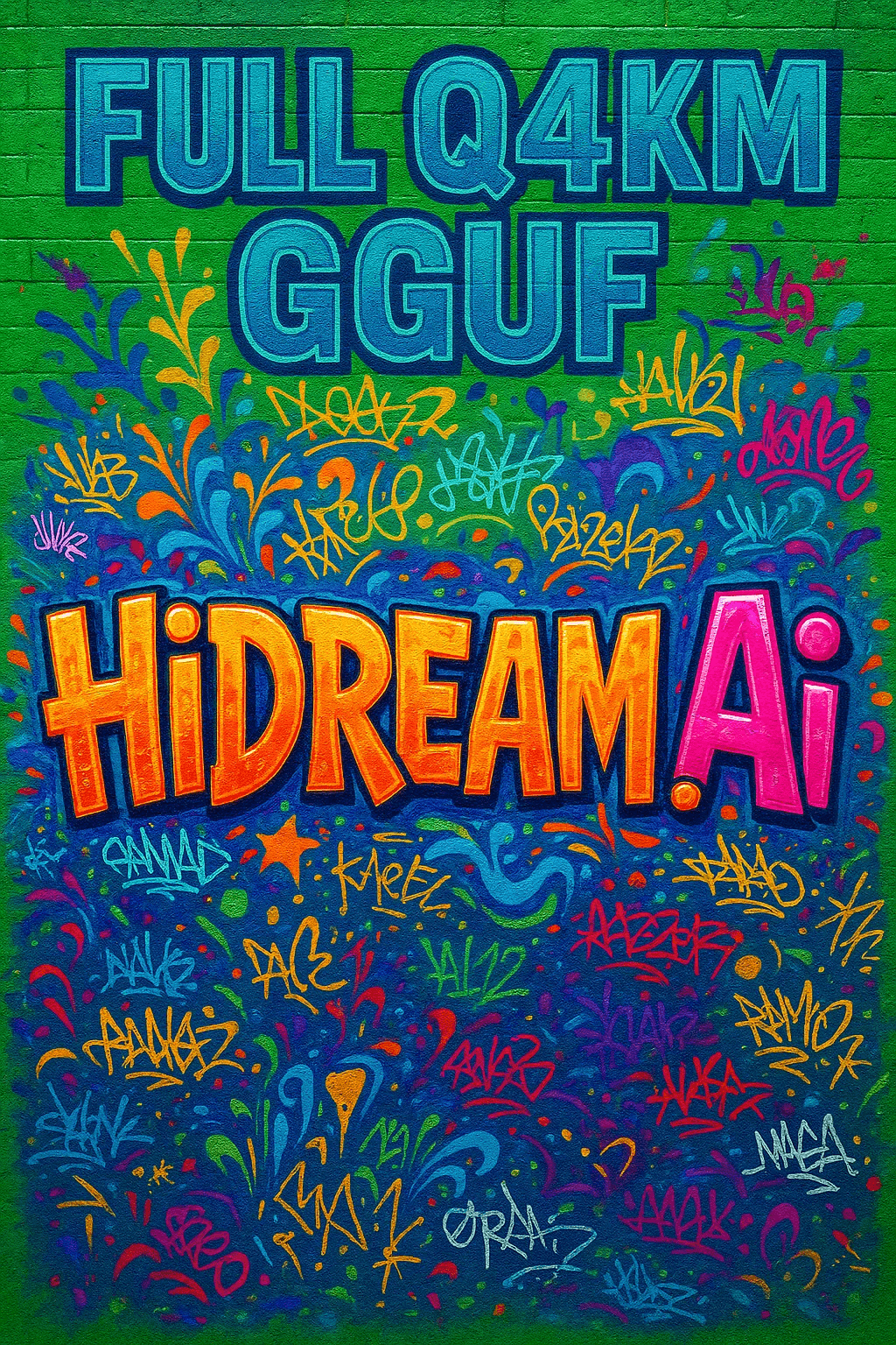 HiDream I1 FULL [GGUF+FP8]