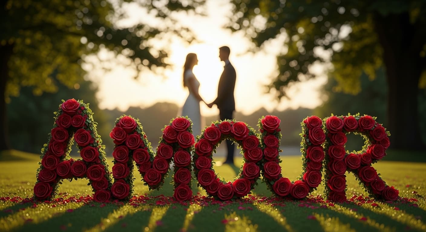 AI generated: A comme amour