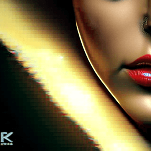 AI generated: Complex 3d render ultra detailed of a beautiful porcelain profile woman android face, cyborg, roboti...