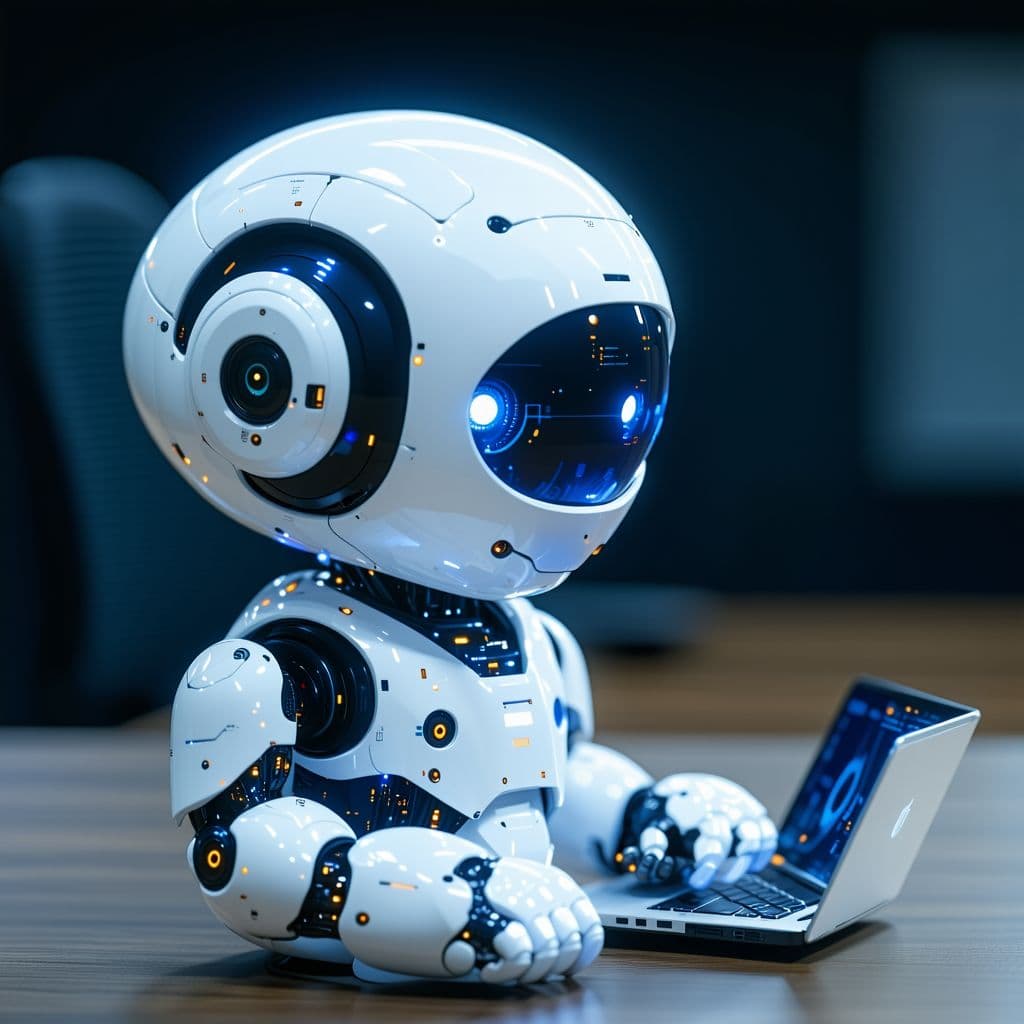 AI generated: AI Adoption Is Surging Office enviorment