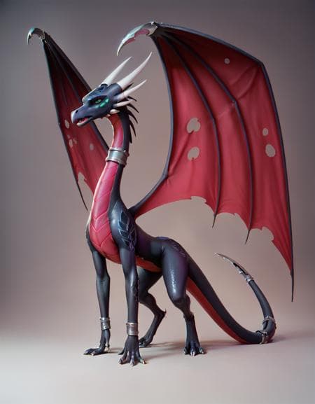 (XL-Pony-FLUX ) Adult Corrupted Cynder - The legend of Spyro
