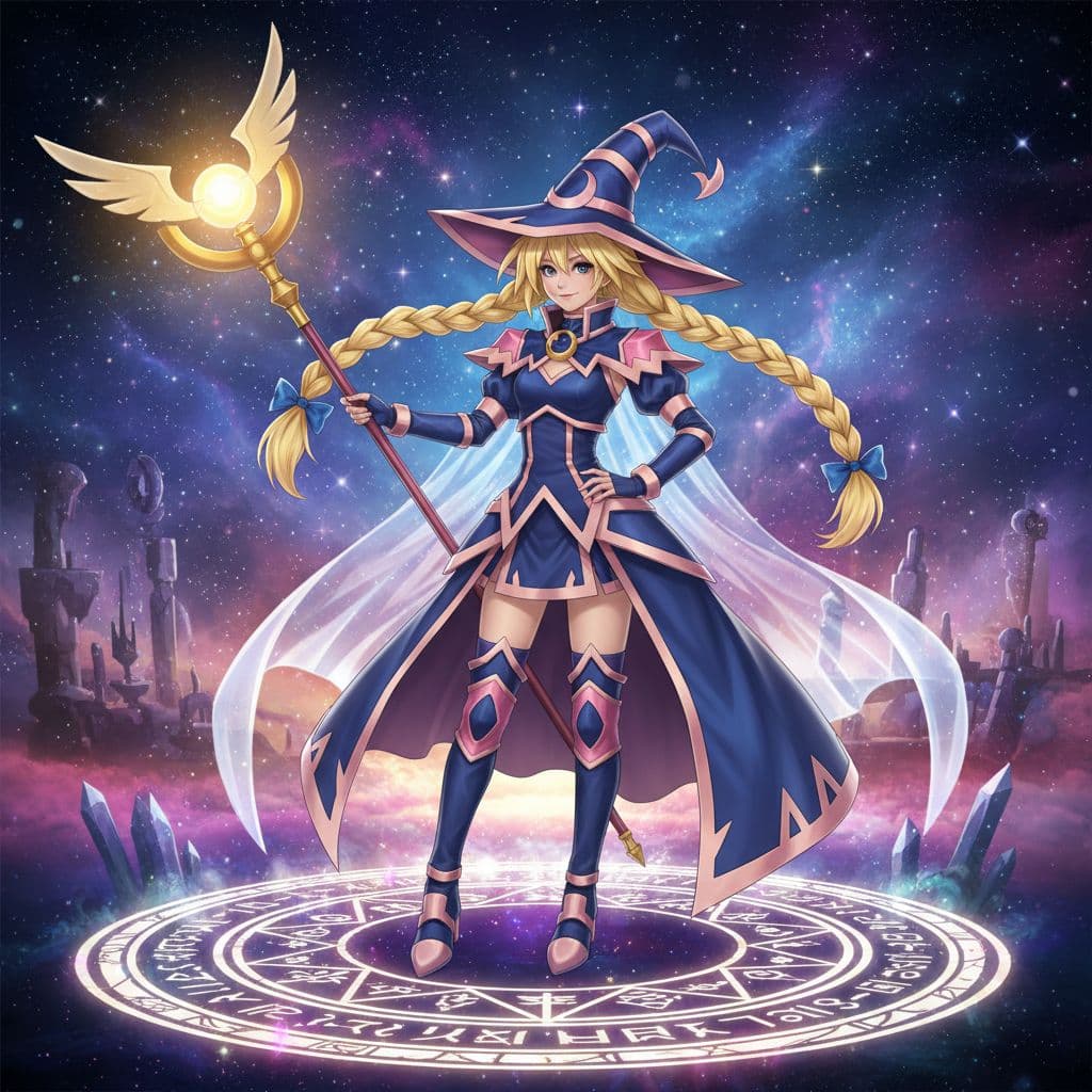 AI generated: Dark Magician Girl