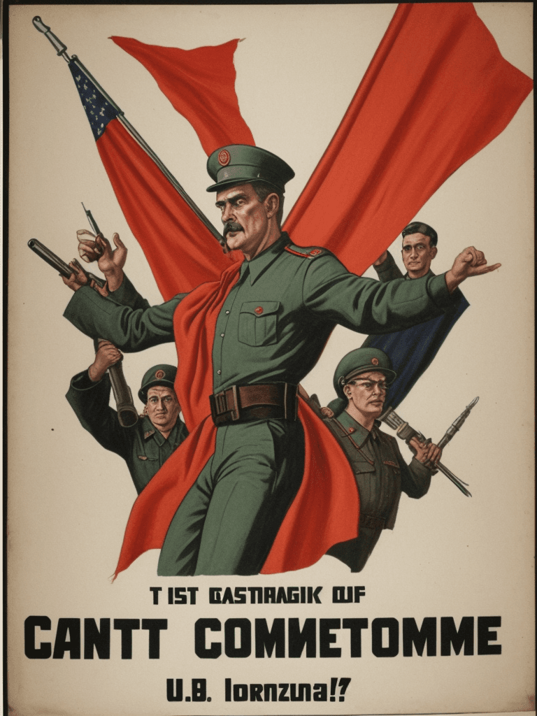 AI generated: anti communist 
