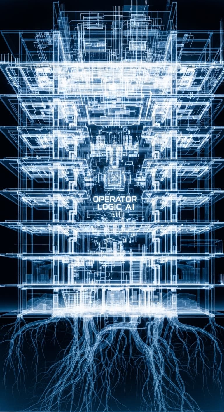 AI generated: masterpiece of an xray scan of a building, intricate and extremely detailed - Operator Logic AI