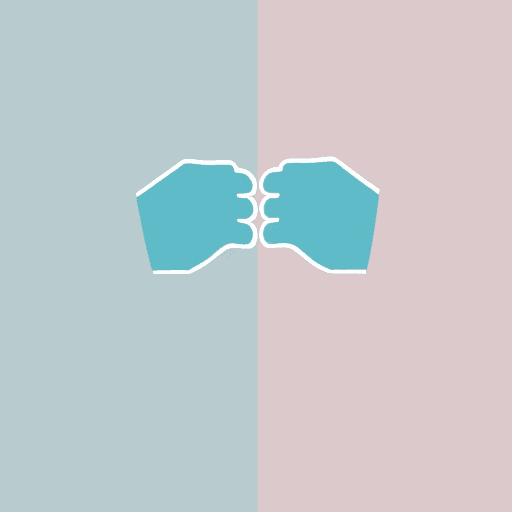 AI generated: 9 different logos featuring a simple and linear silhouette design of a human hand holding a dog's pa...