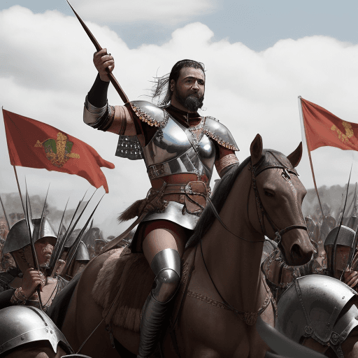 AI generated: Gladiador maximo desimo meridio,comandante de los ejércitos del norte de roma , muy detallado y súpe...