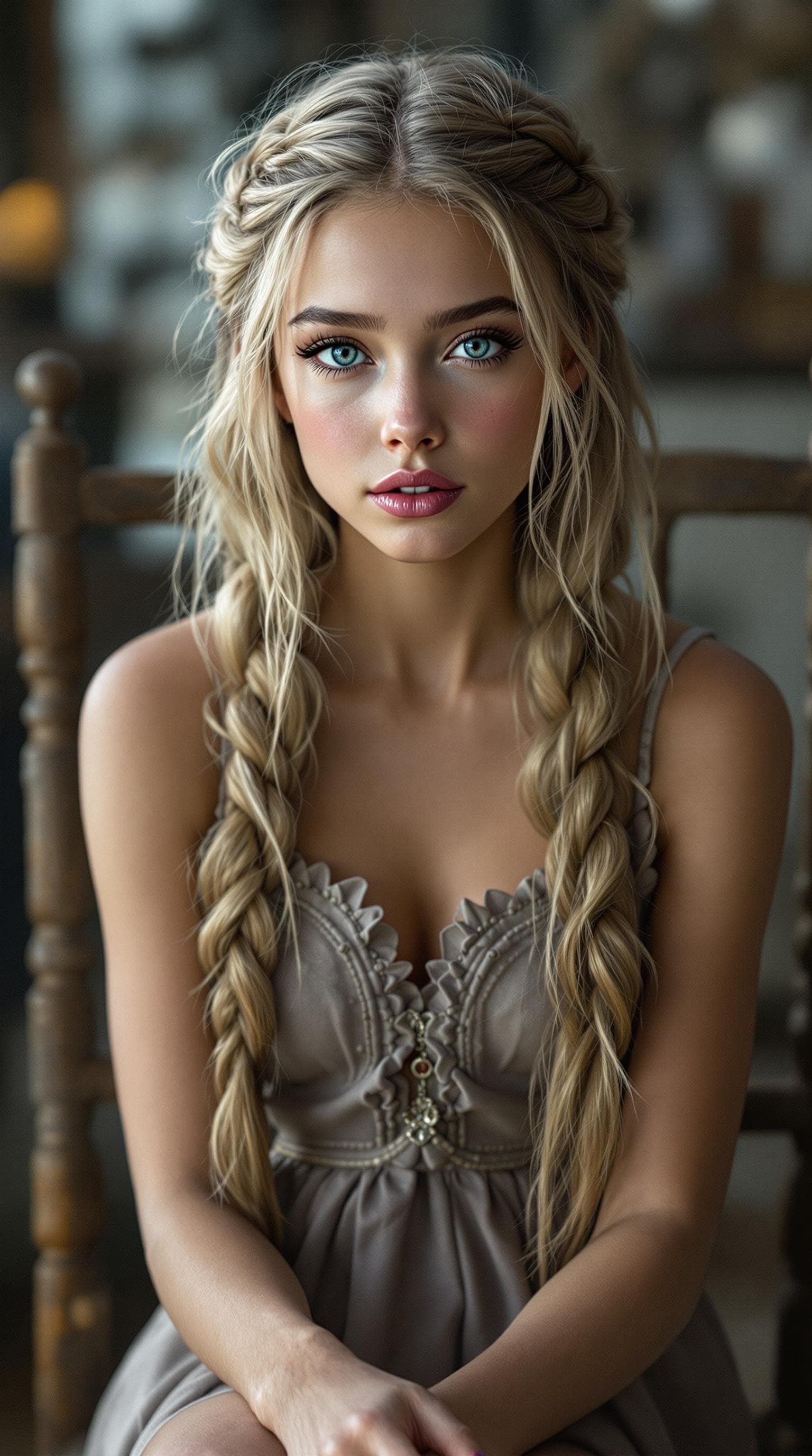AI generated: djrny-v4 style, score_13, score_28_up, score_37_up, a professional photo of a the beautiful 13 year ...