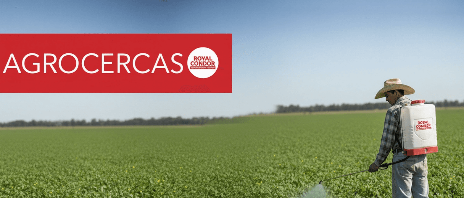 AI generated: change the logo to the name Agrocercas, the measurements are 9:16