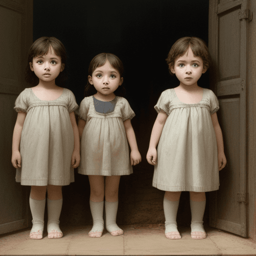 AI generated: children
