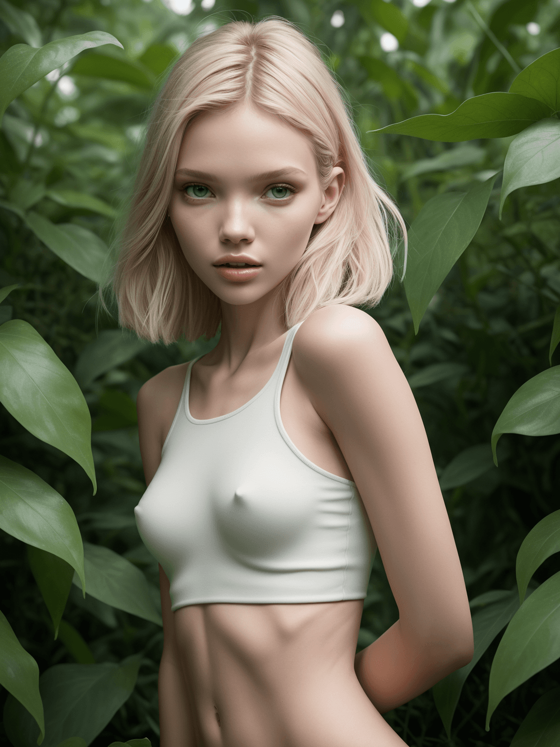 AI generated: 8k uhd,by alessio albi, dusty depth of field,detailed, (flora by Jean Michel Basquiat:1.2),by Neil G...